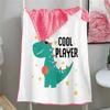 Aeromdale Fleece Throw, Soft Plush Dinosaur Baby Blanket, 73 x 102 cm, 1 Count view 3