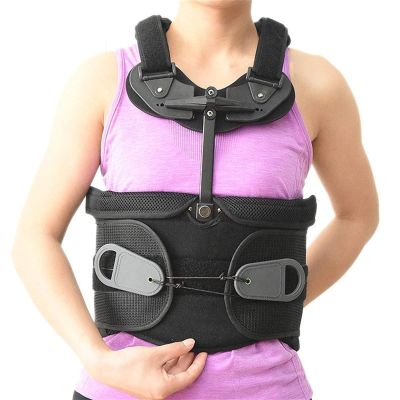 Adjustable Back Support Belt with Dual-Pulley System, Size M