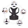 Adjustable Shoulder, Lumbar & Clavicle Posture Corrector Brace, Black, X-Large view 2
