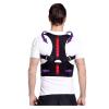 Adjustable Shoulder, Lumbar & Clavicle Posture Corrector Brace, Black, X-Large view 3