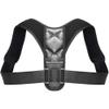 Adjustable Back Posture Corrector and Lumbar Support Belt for Slouching (Transparent, Medium) view 2