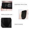 Adjustable Posture Corrector Brace, Shoulder-Waist-Back Support, 2-Plate Support Belt (Black, Size M) view 2