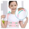 Kids' Adjustable Posture Corrector Back Support Belt, Orthopedic Brace, Blue, Small view 4