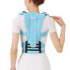 Adjustable Posture Corrector Back and Shoulder Support Belt, Blue, Size M view 1