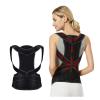 Adjustable Posture Corrector Back Support Belt, Black, Medium view 2