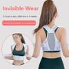Posture Corrector Back Support Belt, Lightweight and Breathable, White, Size M view 2