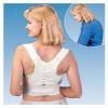 Medical Posture Corrector Corset, Magnetic Upper Back and Shoulder Support (Black, XX-Large) view 3