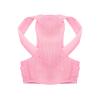 Invisible Adjustable Breathable Back Support and Posture Corrector for Women (Pink, Large) view 1