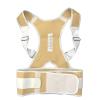 Magnetic Field Therapy Posture Corrector Adjustable Shoulder and Back Support Brace, Beige, XX-Large view 1