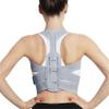 Adjustable Back Posture Corrector Brace, Gray, Size S view 1