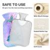 Sea Fish Mermaid Tail Hot Water Bottle with Cover, 1 L, Transparent view 4