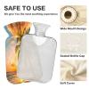 Sea Ocean Sunset Hot Water Bottle, 2 L, Transparent view 4