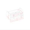 Baby Bed 70 x 140 cm, Powder Pink, with Drawer, Without Mattress, Br and Flowers Motif view 4