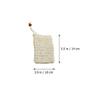 FRCOLOR 10-Pack Sisal Soap Bags with Drawstrings view 2