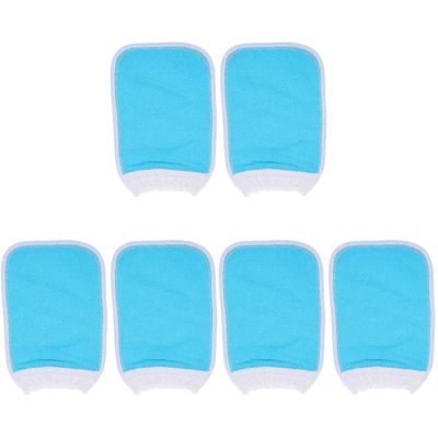 FRCOLOR Hammam Exfoliating Bath Gloves, 6-Pack