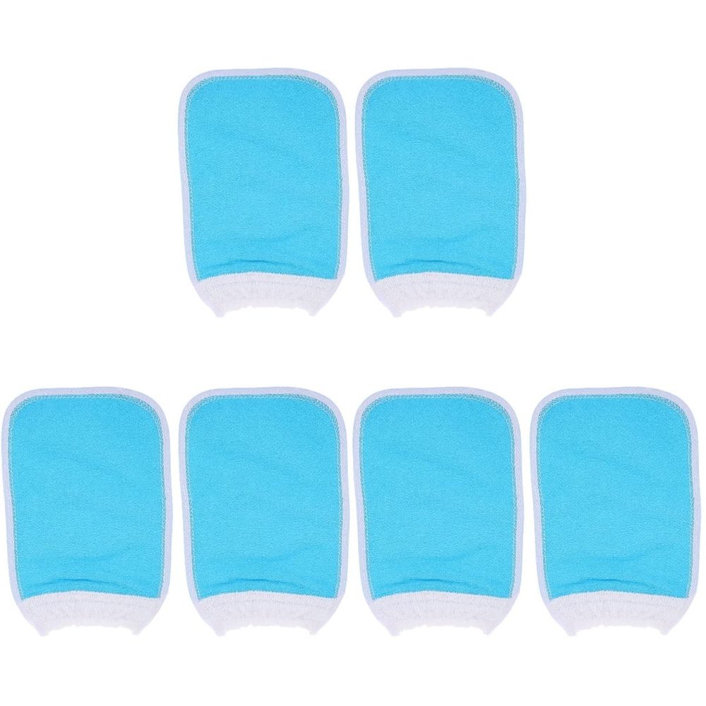 FRCOLOR Hammam Exfoliating Bath Gloves, 6-Pack