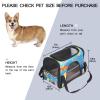Pet Carrier Bag, Soft-Sided, Foldable, Airline-Approved, for Corgis, Cats, Dogs and Puppies view 2