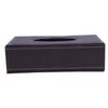 Duendhd Portable Rectangular Leather Tissue Box Cover for Hotel, Home, Car, or Gifting view 1