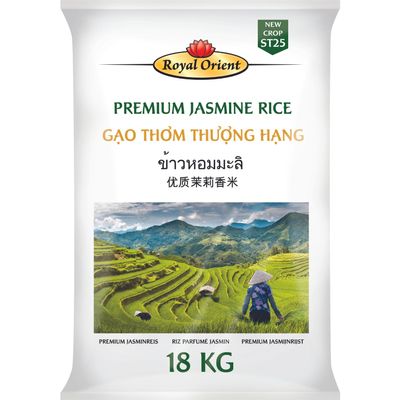 Royal Orient Premium Jasmine Rice (1 x 18 kg)
