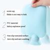 500 mL Insulated Hot Water Bottle, Compact Hand Warmer, Gray view 3