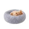 Self-Warming Plush Donut Pet Bed for Small to Medium Pets view 1