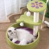 ACSUZ Sisal Cat Tree with Scratching Post, Blue view 2