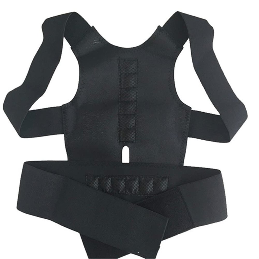 Magnetic Back Posture Corrector Brace Belt with Lumbar Support