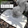 Jufjsfy Dog Memorial Statue view 2