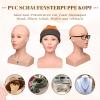 Milageto Female Mannequin Head for Wigs and Accessories view 3