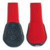 GOO EEZ Ultras Dog Boots, Red/Black, 2-Pack view 1