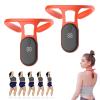 2023 New Portable Ultrasonic Lymphatic Soothing Body-Shaping Neck Device, Red, 2-Piece Set view 1