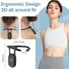 2023 New Portable Ultrasonic Lymphatic Soothing Body-Shaping Neck Device, Red, 2-Piece Set view 2