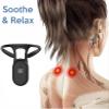 2023 New Portable Ultrasonic Lymphatic Soothing Body-Shaping Neck Device, Red, 2-Piece Set view 3