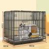 AoForce Foldable Metal Wire Cat Cage view 2