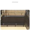 AoForce Foldable Metal Wire Cat Cage view 3