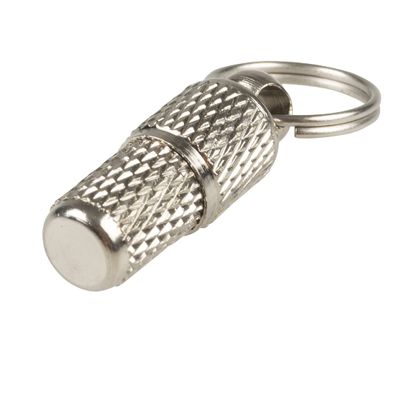 duvoplus ID Medallion, 2.8 cm, Silver, Dog
