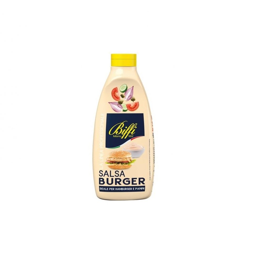 Biffi Burger Sauce – Perfect for Burgers – 800 g Bottle