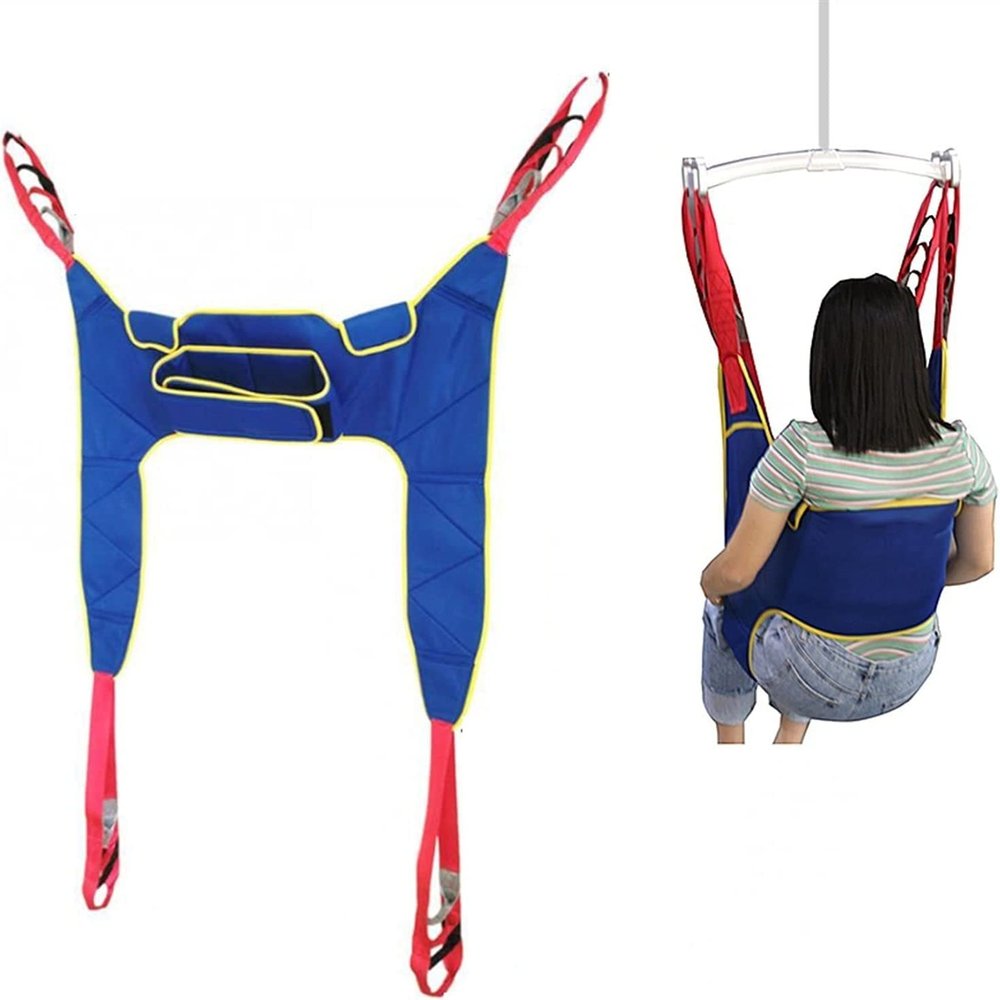 KAOSMX Lifting Belt for People with Disabilities, Leg Lifter Strap, Full-Body Patient Transfer Belt