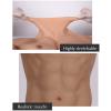 XSWL Silicone Male Chest Suit with Fake Belly and Realistic Abs, Muscle Arms, for Cosplay, Color 1, S view 4