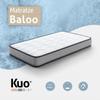 KUO Baby Baloo Crib Mattress | Foam and Memory Foam Mattress | Reversible, Hygienic and Breathable | 115 x 55 cm view 2