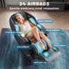 HealthRelife 3D Massage Chair with 24 Airbags, 135 cm SL Track, Black view 3