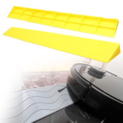 Threshold Ramps for Doors, Wheelchairs, Scooters and Robot Vacuums, 2-Pack, 100.1 x 9.9 x 3 cm