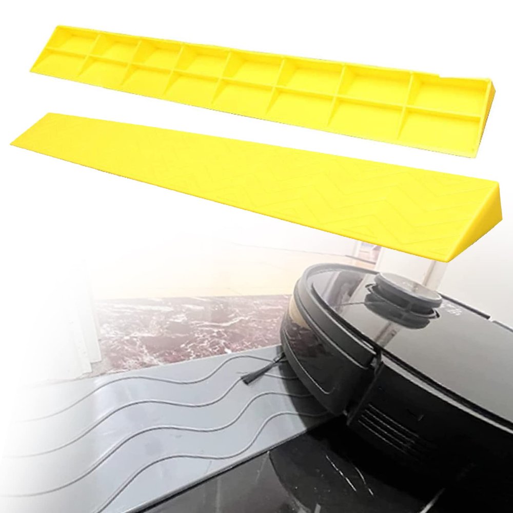 Threshold Ramps for Doors, Wheelchairs, Scooters and Robot Vacuums, 2-Pack, 100.1 x 9.9 x 3 cm