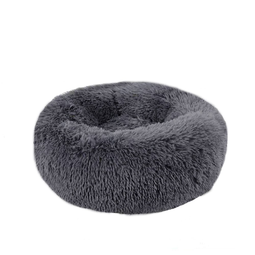 Donut Plush Pet Bed for Cats and Small Dogs