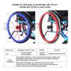 MASKIS Non-Slip Silicone Wheelchair Push Rim Covers, 24-Inch, 2-Pack view 4