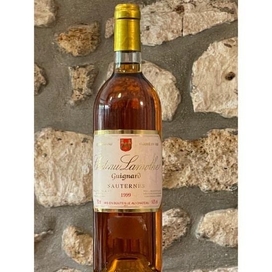 White Wine, Sauternes, Château Lamothe-Guignard 1999