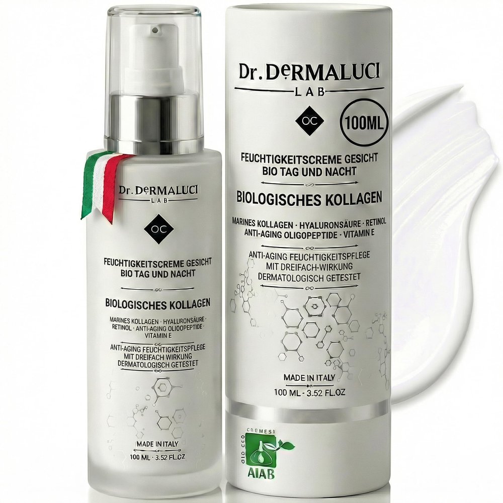 Dr Dermaluci Lab Marine Collagen Facial Cream with Peptides, Firming, 100 ml, Organic