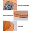 PURRL Wooden Barrel Foot Bath Tub, Oak Foot-Washing Barrel, Solid Wood Foot Bath for Home (Without Lid) view 4