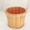 Wooden Foot Bath and Massage Basin – Brown, Small view 3