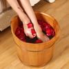 Wooden Foot Bath Spa Basin view 4